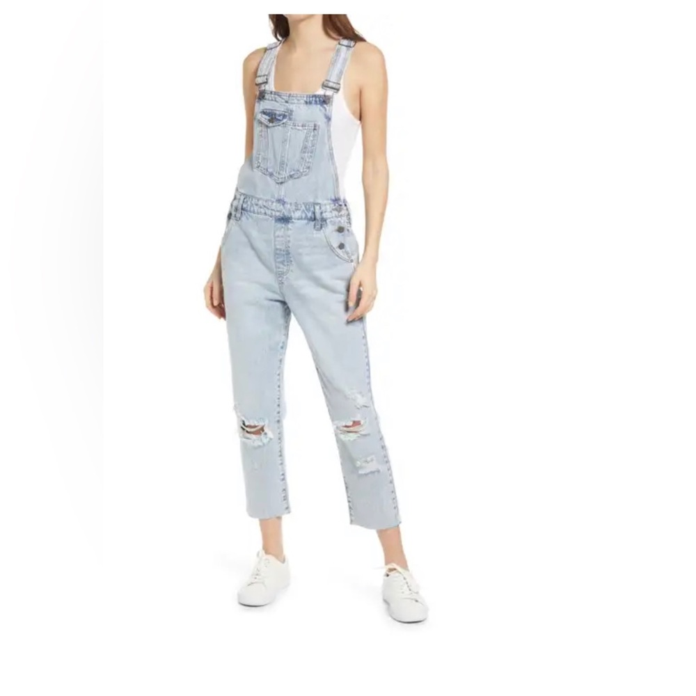 Super cute fun hidden overalls Size sm